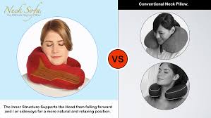 You Can See The Support And Comfort Of The Neck Sofa Compared To The Conventional Neck Pillows Neck Sofa Is A Uniqu Anti Aging Pillow Pillows Neck Pillow