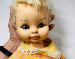 Vintage 1970 Horsman Peggy Pen Pal Poseable Doll Beautiful Collectible  Childrens Toy Nursery