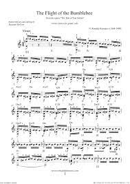 Trying to learn sasy guitar solos? Rimsky Korsakov The Flight Of The Bumblebee Intermediate Advanced Sheet Music For Guitar Solo