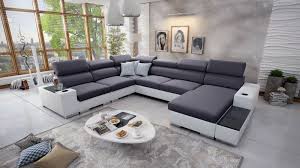 Imposante big sofas für deine living area jetzt exclusive online bestellen! Wohnlandschaft Ecksofa Piano Mit Schlaffunktion Big Sofa Xxl Bettkasten Gross 26 Ebay