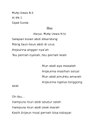 Namun sebelumnya, mari kita bahas sedikit mengenai sajak sunda dibawah ini. Puisi Bahasa Bali Tentang Ibu Siswapelajar Com