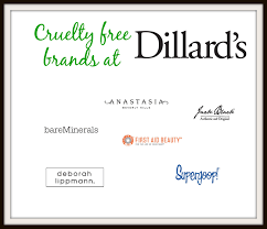 Click the button below to join our mailing list and download our guide. Cruelty Free Brands At Dillard S Updated 2018