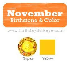 Birthstone Colors And Months November Birthstone Happiest And Wealthiest Month Of The Year November Birthstone Birthstones Birthstone Colors