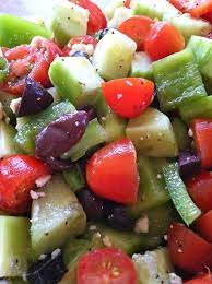 Greek Summer Salad Perfect For Those Final Bbqs And Potlucks Of The Summer Cooking Recipes Summer Salads Delicious Salads