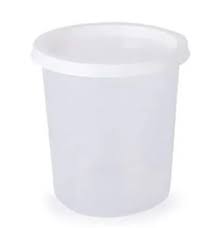 Potes PP p/micro dixi 1 kg. c/tapa