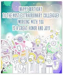 33 Heartfelt Birthday Wishes For Colleagues By Wishesquotes Celebrate your coworker birthday by sending him birthday quotes and make him/her birthday special. 33 heartfelt birthday wishes for