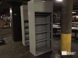 Maybe you would like to learn more about one of these? Wright Line Metal Storage Cabinet Roll Up 36 X 18 1 2 X 72 In 1 Item W 093 In Harrisburg Pennsylvania United States Ironplanet Item 3086196