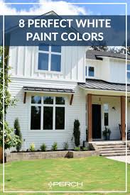 Embrace the hues from rejuvenation's spring/summer 2021 palette. The Best White Modern Farmhouse Exterior Paint Colors White Exterior Houses Exterior Paint Colors For House White Exterior Paint