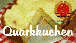 Ddr Rezept 217 Quarkkuchen Youtube Food Recipes Desserts