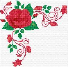 Counted cross stitch versus stamped cross stitch is the age old question. Ann Logan 10 Free Patterns Online Roses Corner 1515