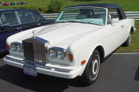 Rolls Royce Corniche Convertible White Color Center Car Picture Rolls Royce Autos