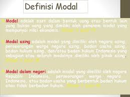 Nisbah semasa = aset semasa / kewajiban semasa. Modal Adalah Aset