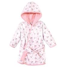 Keep your baby warm and snuggly after the bath with these soft, hooded baby towels! Girls Bathrobes Target