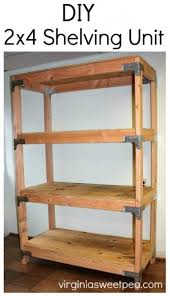 Lumber, building materials and safety equipt. Remodelaholic 20 Fantastic Diy 2x4 Shelving Ideas