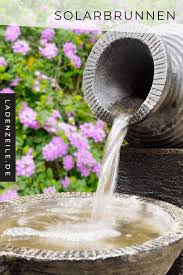 Solarbrunnen Solarbrunnen Solarbrunnen Garten Brunnen
