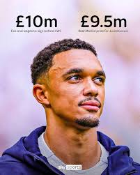 The cost of Trent Alexander-Arnold's move to Real Madrid has almost been  covered by Los Blancos making it to the quarter-final of the Club World Cup  🤑⚪️
