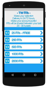 Earn coins by following others or buying them then promote your account. Get Twitter Followers For Android Apk Download