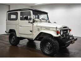 Original toyota land cruiser fj 40 1983 last edition on this model. 1983 Toyota Land Cruiser Fj For Sale Classiccars Com Cc 1334190