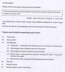 Contoh jawapan laporan tugasan kerja kursus geografi pt3 2017 contoh jawapan 1. Contoh Jawapan Kerja Kursus Sejarah Pt3 2017 Peristiwa Bersejarah Times New Malaysia