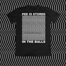 Pulse demon is an album by the japanese noise musician merzbow, released 28 may 1996. Pee Is Stored In The Balls Merzbow Pulse Demon Meme Shirt T Shirts Aliexpress