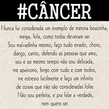Frase Um Dia O Cancer Sera Apenas Um Signo Me Orgulho De Ser Assim Signo De Cancer Signos Do Zodiaco Frase Do Dia