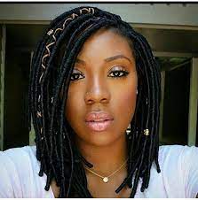 Faux Locs Bob Tzipporahbraids Flawless Follow Ghanaianhairstyles Wcw Fauxlocs Bob Lo Brazilian Wool Hairstyles Faux Locs Hairstyles Hair Styles