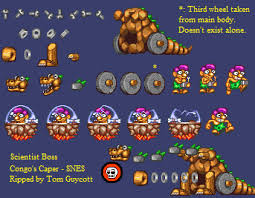 Rūkī no bōken?) (which makes it a sequel for joe & mac). Snes Congo S Caper Scientist Boss The Spriters Resource