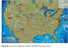 On Sigwx Significant Weather Charts What Does Mean