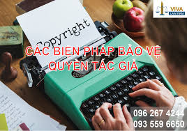 Các biện pháp bảo vệ quyền tác giả