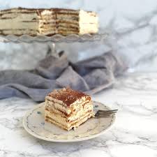 Het Recept Voor Een Koekjestaart Of Petit Beurre Taart Dessert Ideeen Taart Voedsel Ideeen