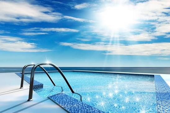 Swimming Pool – enchanting wall mural – Photowall