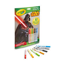 Pages are filled with exciting designs to color, puzzles to solve, and activities to enjoy. Crayola Coloring Activity Pad Star Wars Shopee Malaysia