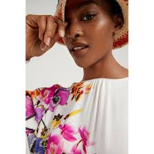 デシグアル Desigual M. Christian Lacroix ボディスーツ （ホワイト） -アウトレットファッション通販 『BRANDELI』