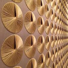 Amazing Textile Artist Sheila Hicks Returns To New York City S Ford Foundation To Replace A Series Of Sublimely Modernist Wal Thread Art Sheila Hicks Fiber Art