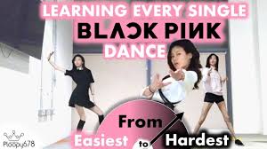 Learning Every Blackpink Dance From Easiest To Hardest Kpop Workout Blackpink Dance