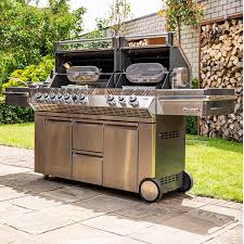 prestige pro 825 edelstahl 10 brenner inkl sizzle zone heckbrenner neu napoleon gasgrill grillbar bq