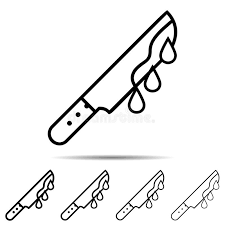 Knife switchblade blood drawing, sword seal throat, angle, weapon, round seal png. Knife And Blood Different Shapes Icon Simple Thin Line Outline Of Halloween Icons For Ui And Ux Website Or Mobile Stock Illustration Illustration Of Gradient Blood 166253424