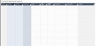 Any articles, templates, or information provided by tipsographic on the website are for reference only. Free Contact List Templates Smartsheet