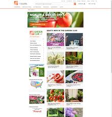 The garden club also features project guides and gardening tips. The Home Depot Gc And Diy Web Redesign Photo Retouching On Behance