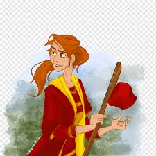 Add detailing to her hair around the scalp and ends. Ginny Weasley Weasley Family Fan Art Harry Potter Harry Potter Cartoon Fictional Character Cartoon Family Png Pngwing