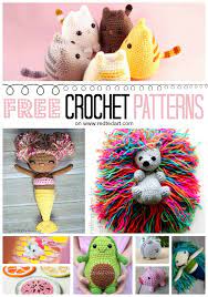 Stitch crocheted dolls and stuffed animals for your little ones to enjoy! Free Crochet Patterns For Toys Kids Red Ted Art Make Crafting With Kids Easy Fun