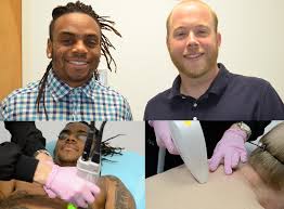 Our advanced cooling machines used in all laser treatments to cool your skin before, during, and post. Wilmington Laser Hair Removal Skin Clinic Meet Tj Ben Laser Hair Removal For Men Of All Skin Colors Wilmington Laser Hair Removal Skin Clinic