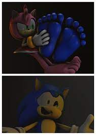 Amy tickles Sonic's Detached Feet! (AFD Pt 4) by JackLFrank -- Fur Affinity  [dot] net