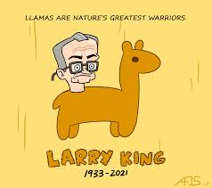 Link to the original artist and be clear on who made the piece. Wisdom From Wax Larry King By Animationfan15 On Deviantart