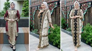 Busana batik songket adalah busana yang paling banyak dicari oleh para wanita dan pria modern. Model Baju Kebaya Songket Pesta Terbaru 2019 2020 Youtube