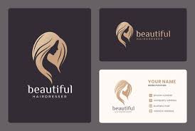 Vector design for beauty bloggers, salons, shops, artists hairdressers stylists makeup artist business card stock illustrations Free Vector Business Card About Cosmetics