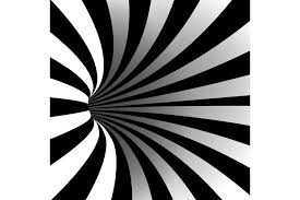 Everything right from the lines to the shadowing looks so realistic. Spiral Vortex Vector Illusion Optical Art Motion Striped 702942 Illustrations Design Bundles