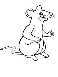 Rat Coloring Pages Free Rat Has A Larger Size Than Mice Like A Mole Rat With A Long Hairy Tail Animal Coloring Pages Coloring Pages Coloring Pages To Print