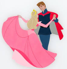Aurora And Prince Phillip Dancing Pink Dress Stan S Amazing Kingdom Of Collectibles Princess Aurora Princess Illustration Disney Paintings