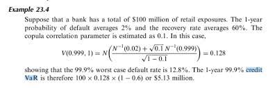 0 ratings0% found this document useful (0 votes). Credit Var Formula Quantitative Finance Stack Exchange
